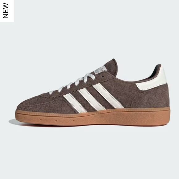 NWT Adidas Handball Spezial Sneakers Earth Strata Off White Gum Sz Women 6.5 - Picture 5 of 15